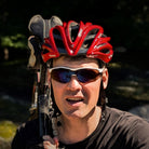 Lunettes de soleil polarisées pour le vélo proxima performance sur mannequin homme