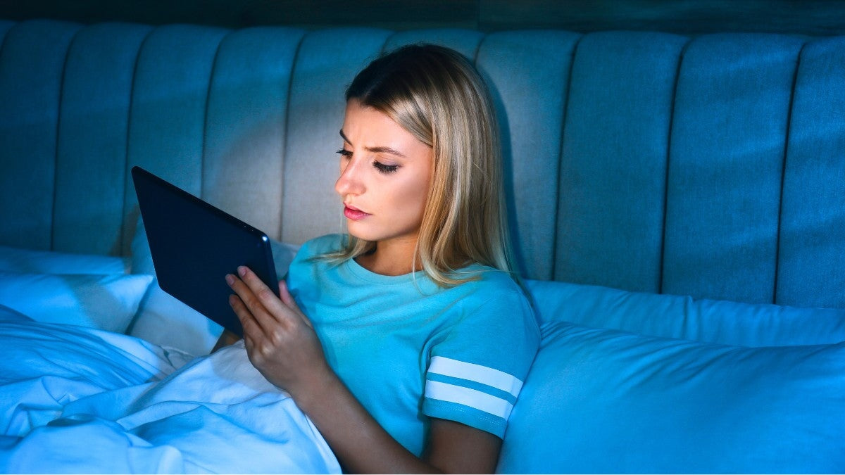 Filtre lumière bleue tablette top