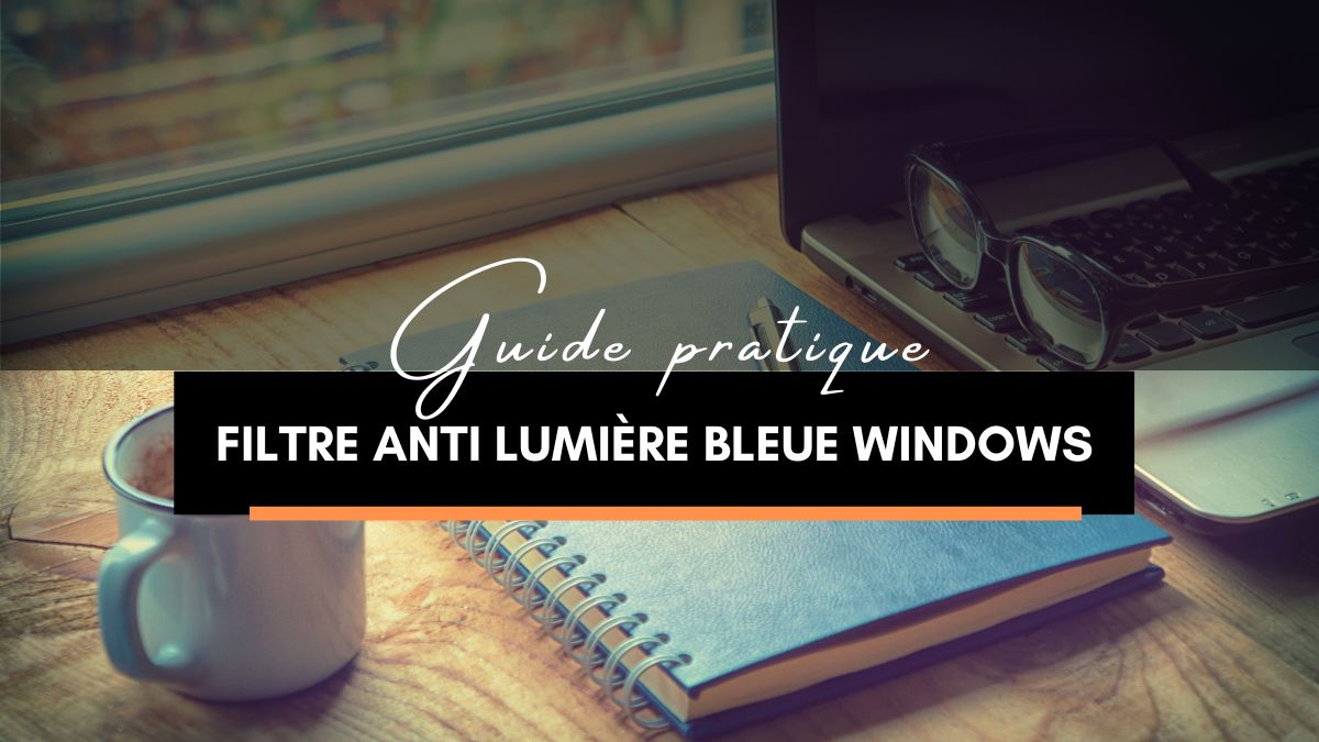 Filtre à hotsell lumière bleue pc