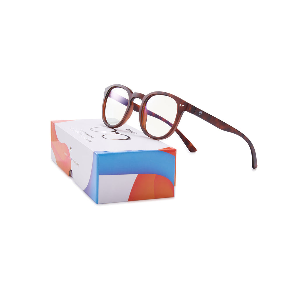 lunettes anti lumière bleue stockholm Tortoise box