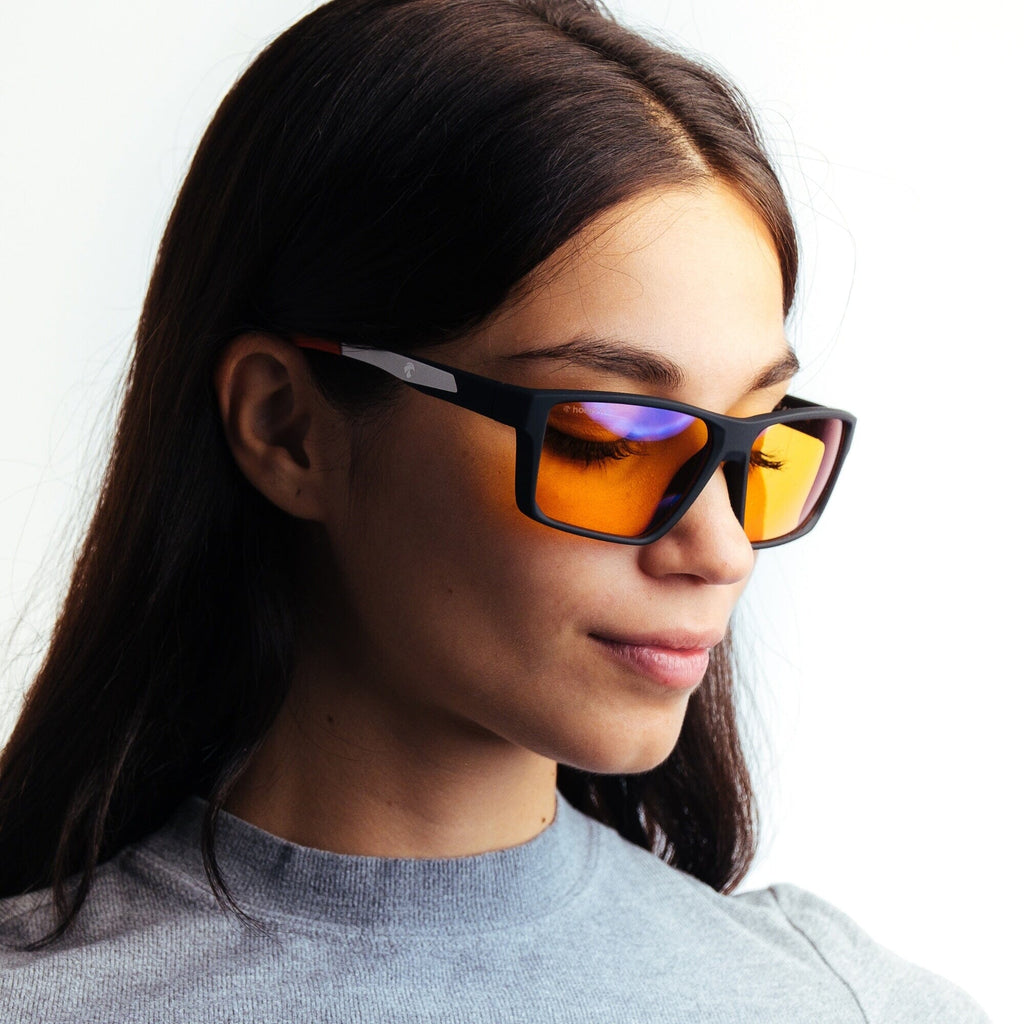 lunette pour gameuse la revolution orange horus x